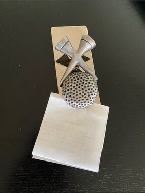 Golf Ball and Tee Memo Clip K-2